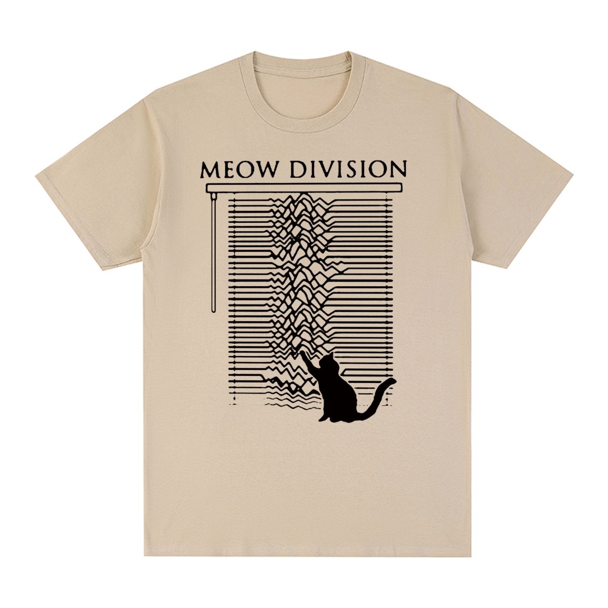 Mens Fashion In The 80S - Joy Division Unknown Pleasure cat Vintage