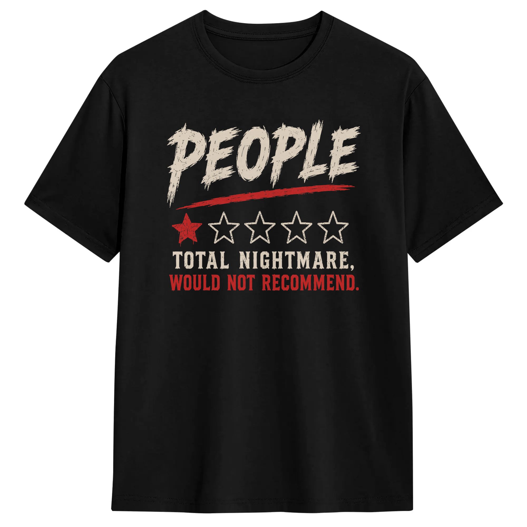Men'S Fashion Reviews - Men Women's T-Shirt People One Star