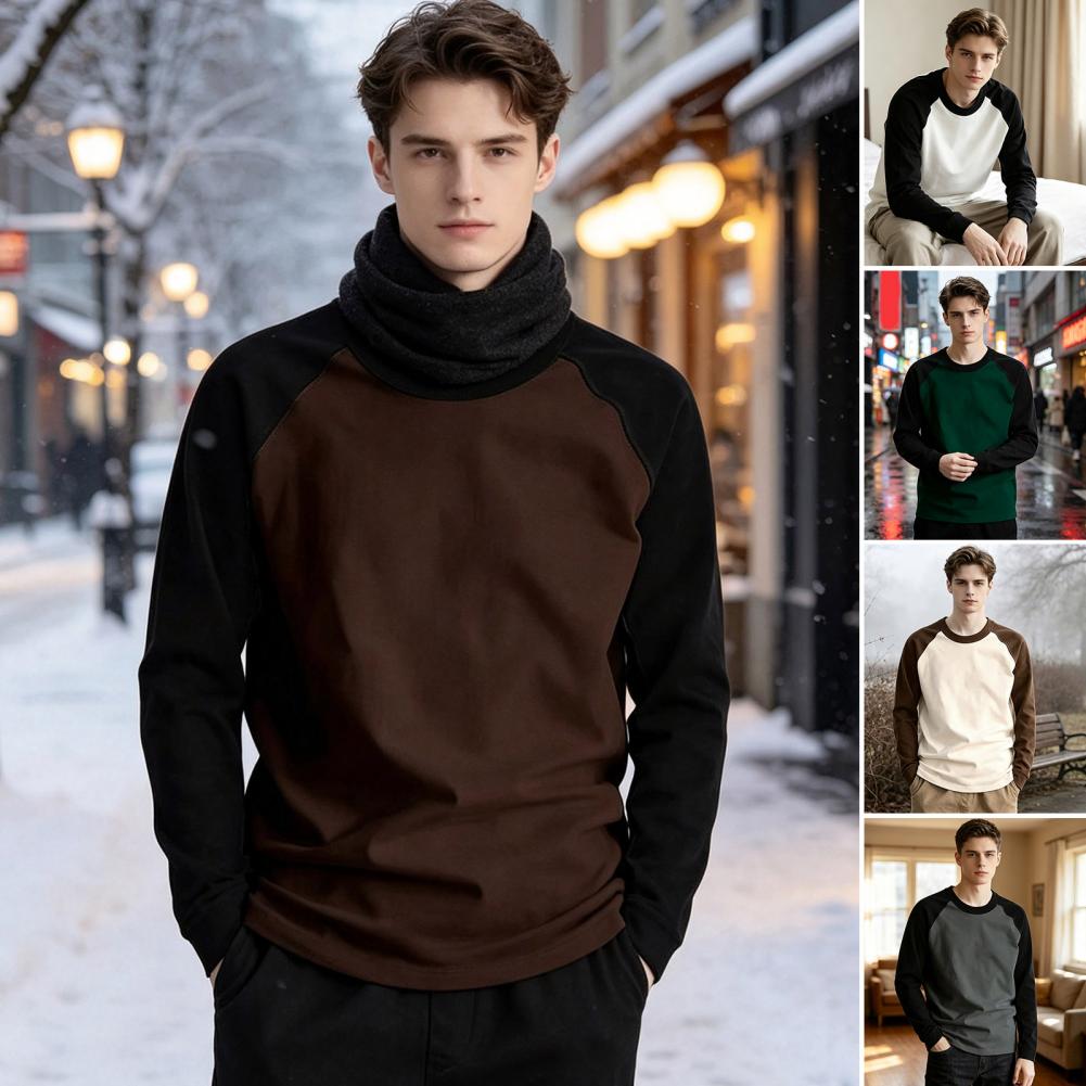 Men'S Winter Fashion - Comfortable Soft Mens Crew Neck T