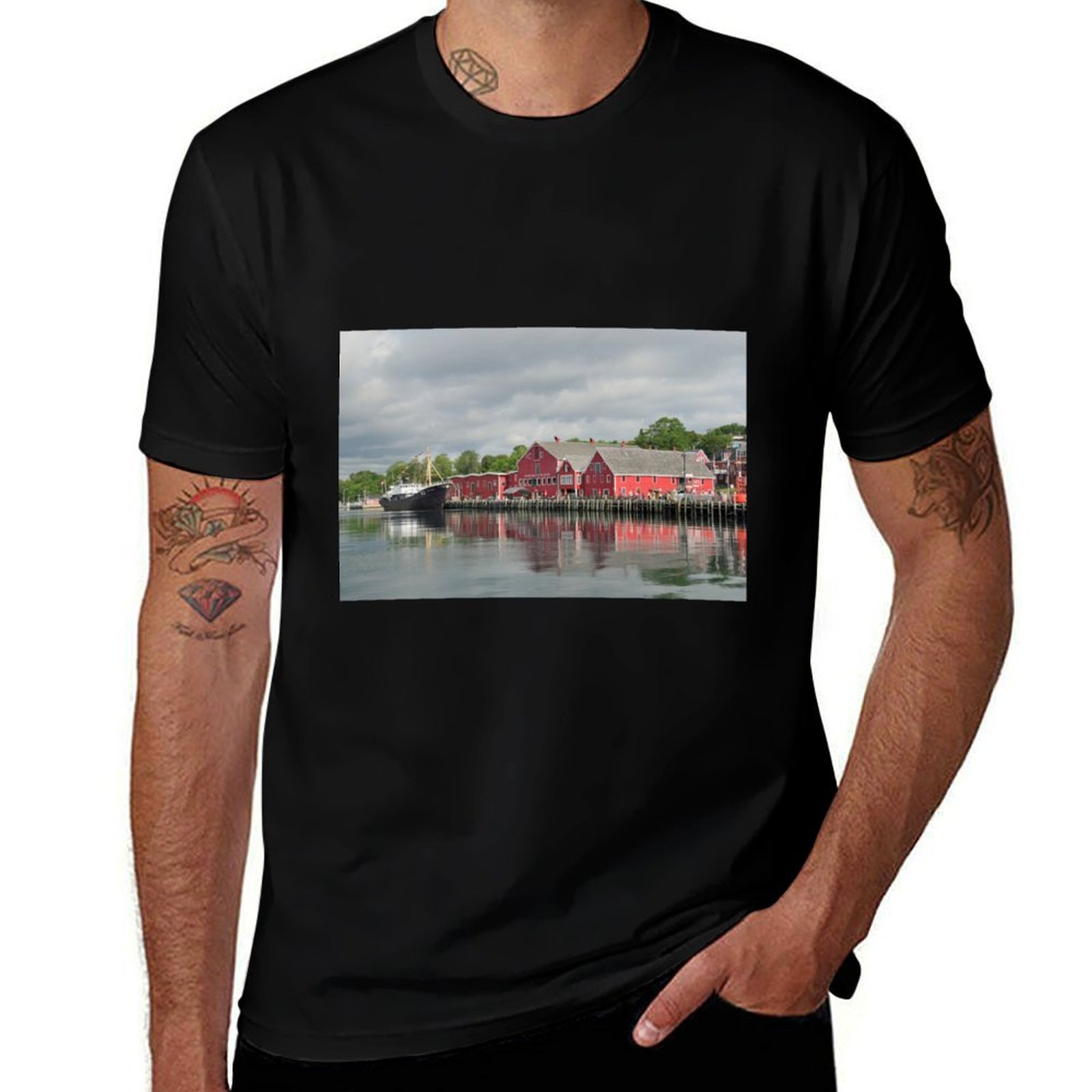 Men'S Fashion Nova - Town of Lunenburg, Nova Scotia T-Shirt