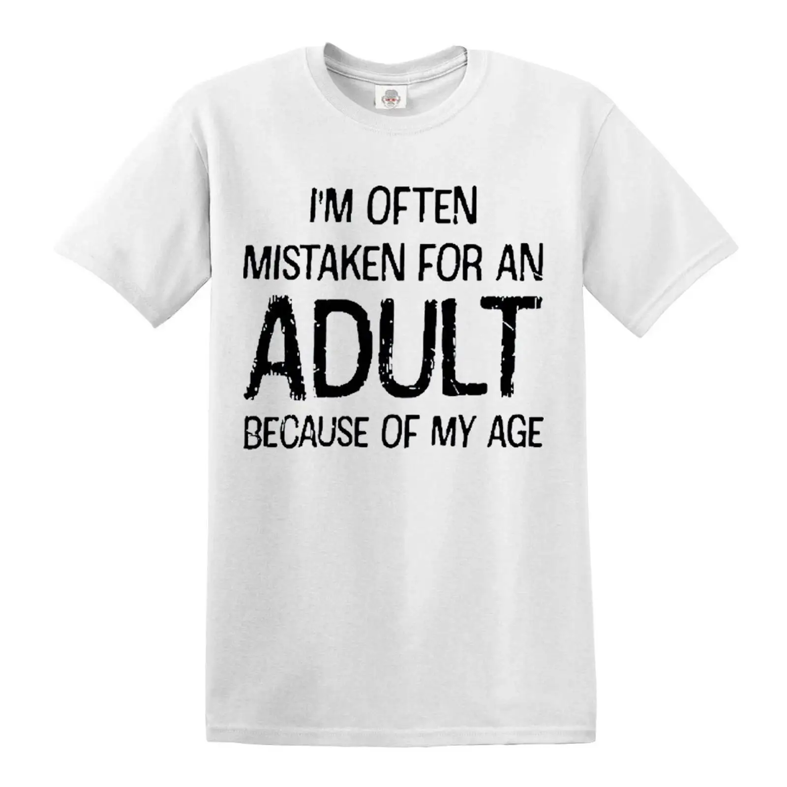Mens Xmas Fashion - Adult Because Of My Age T