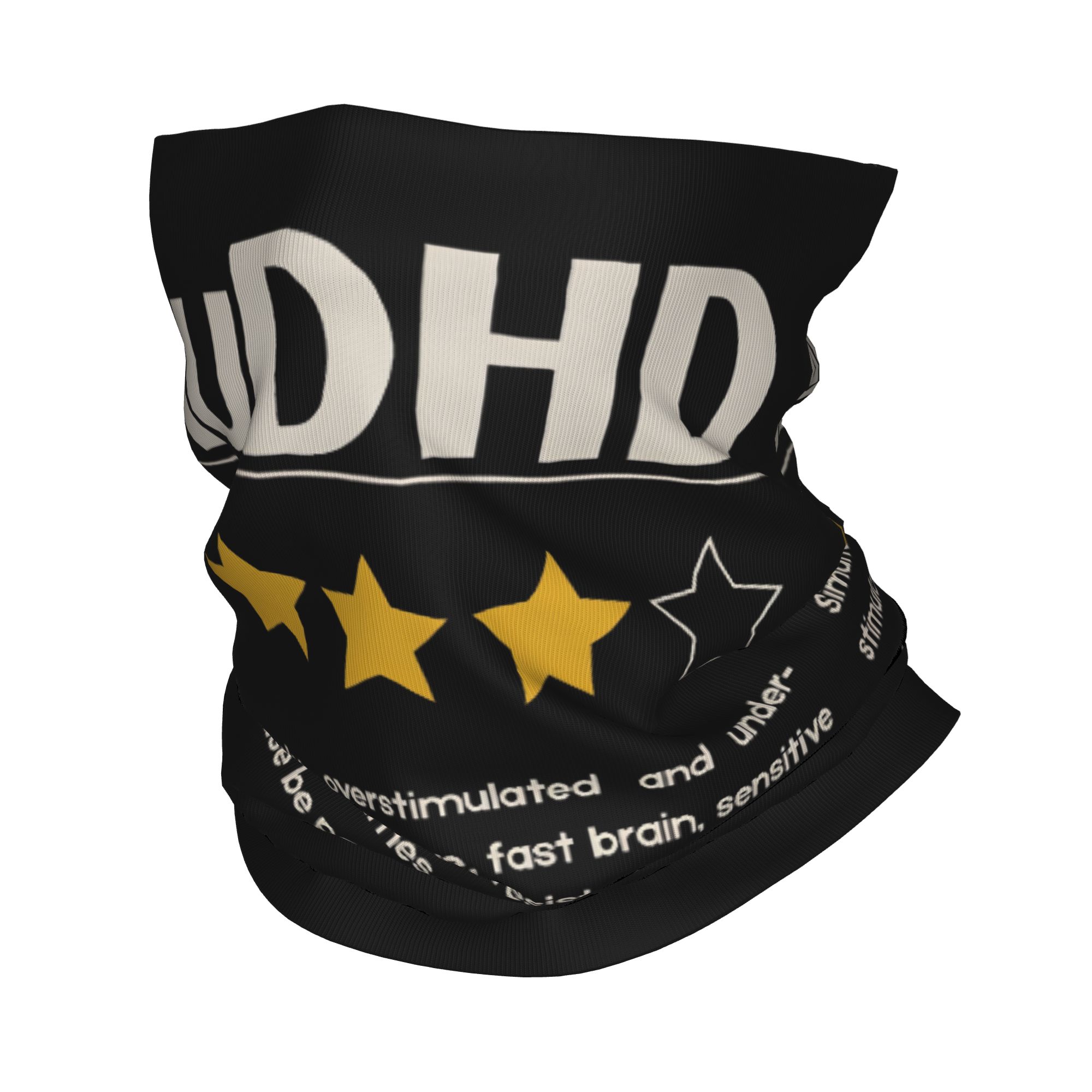 Men'S Fashion Reviews - AuDHD Star Review Mental Health Bandana