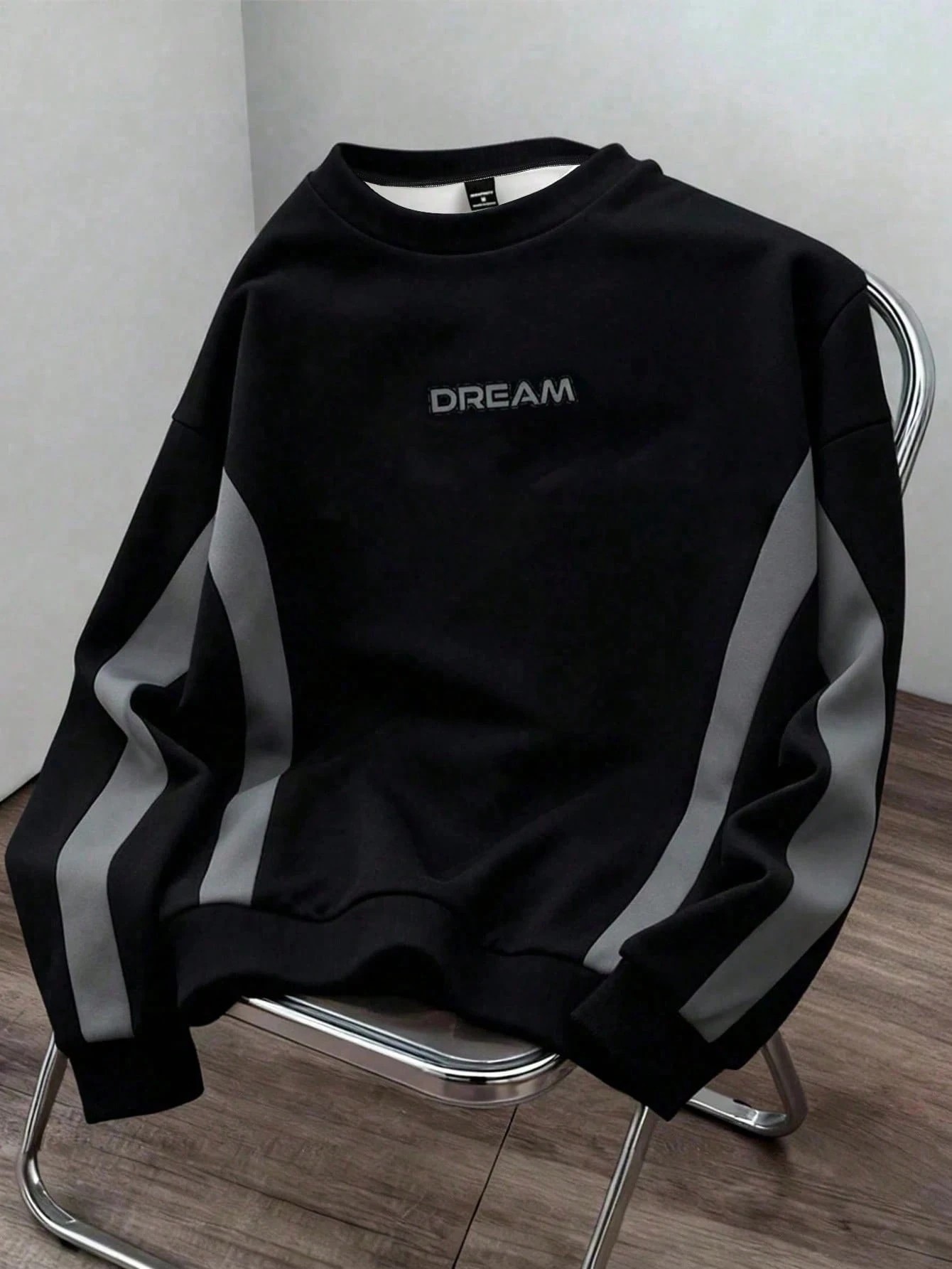 Men'S Winter Fashion - Fall/Winter Men's Round-neck Sweatshirt with Letter