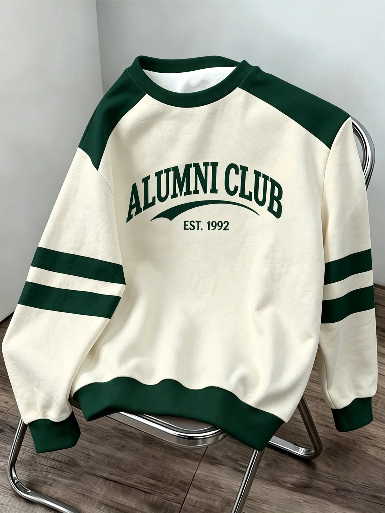 Men'S Winter Fashion - Fall/Winter Men's Round-neck Sweatshirt with Letter