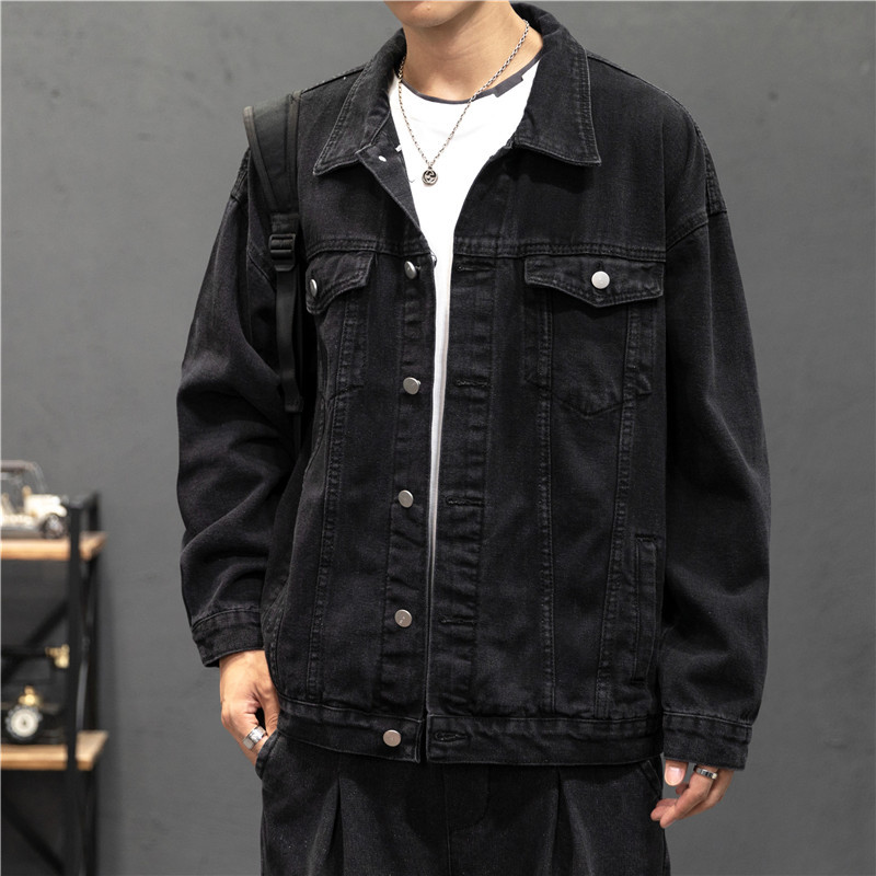 New Denim Jacket Men Vintage J - Bomber Jacket Men 评论和价格