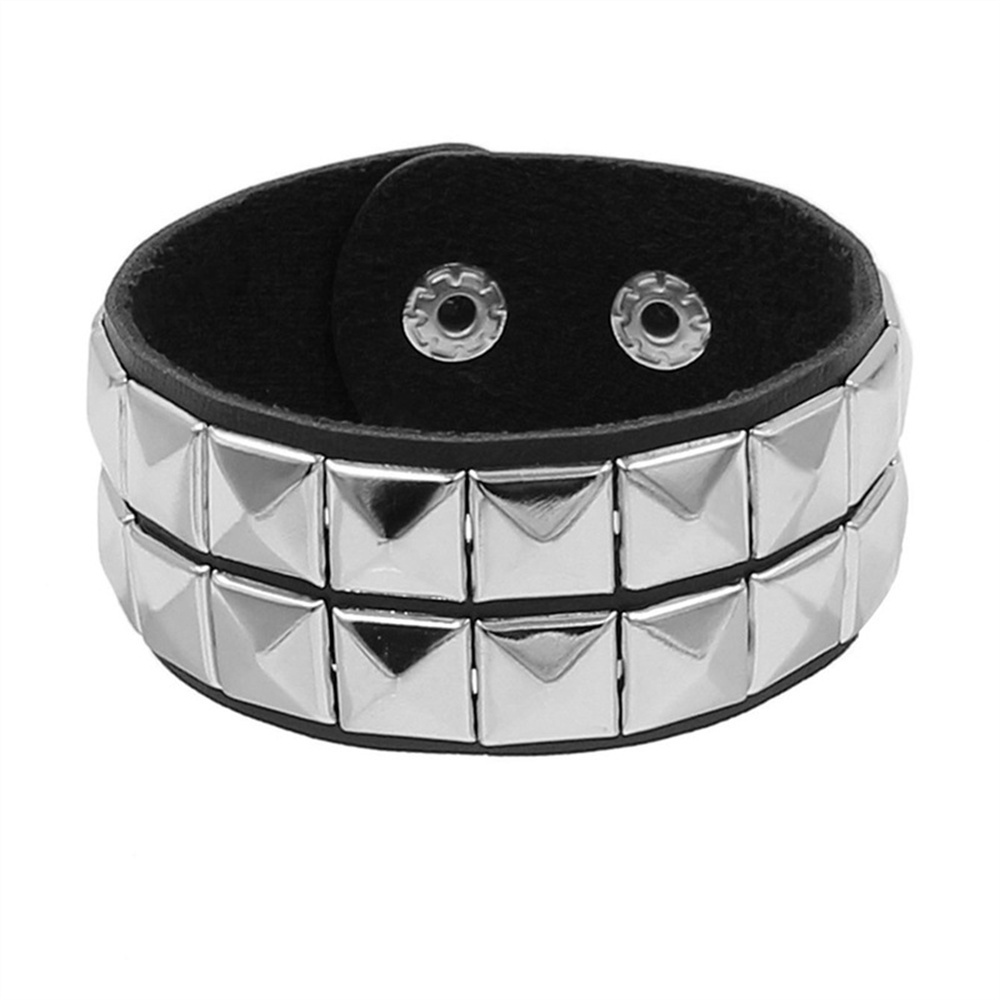 2024 PU Leather Bracelet 80s P - Mens Fashion In The 80S 评论和价格