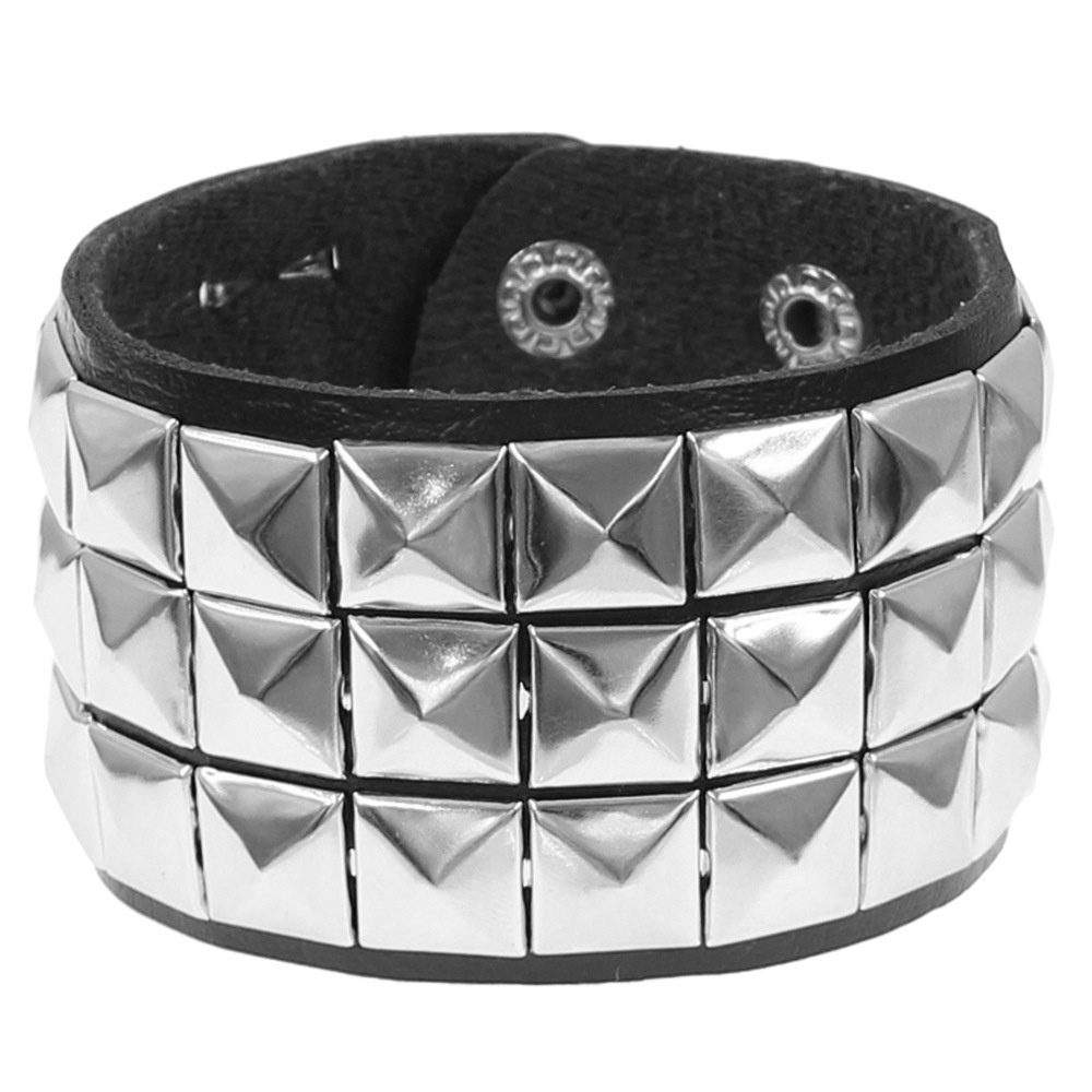 2024 PU Leather Bracelet 80s P - Mens Fashion In The 80S 评论和价格