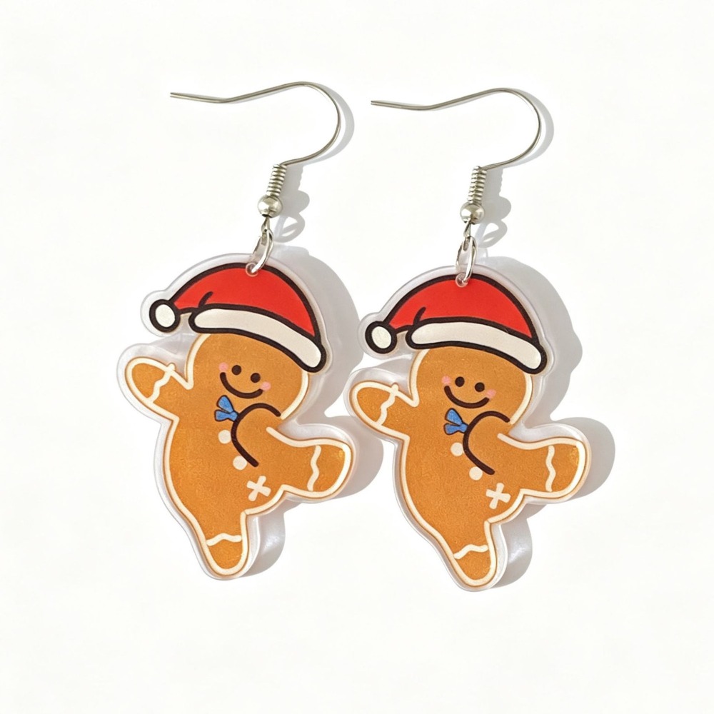 Christmas Gingerbread Man Acry - Mens Xmas Fashion 评论和价格