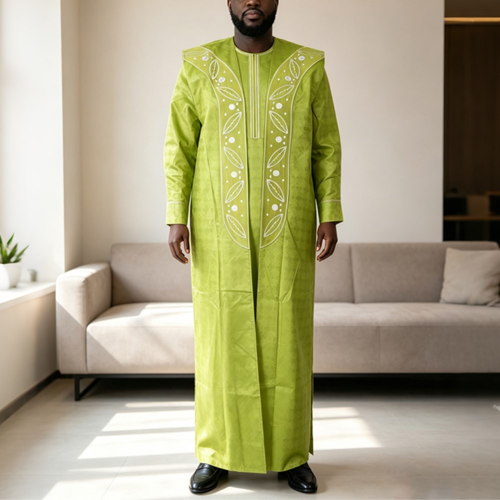H&D 2026 Bazin Riche Embroider - Dubai Men'S Fashion 评论和价格