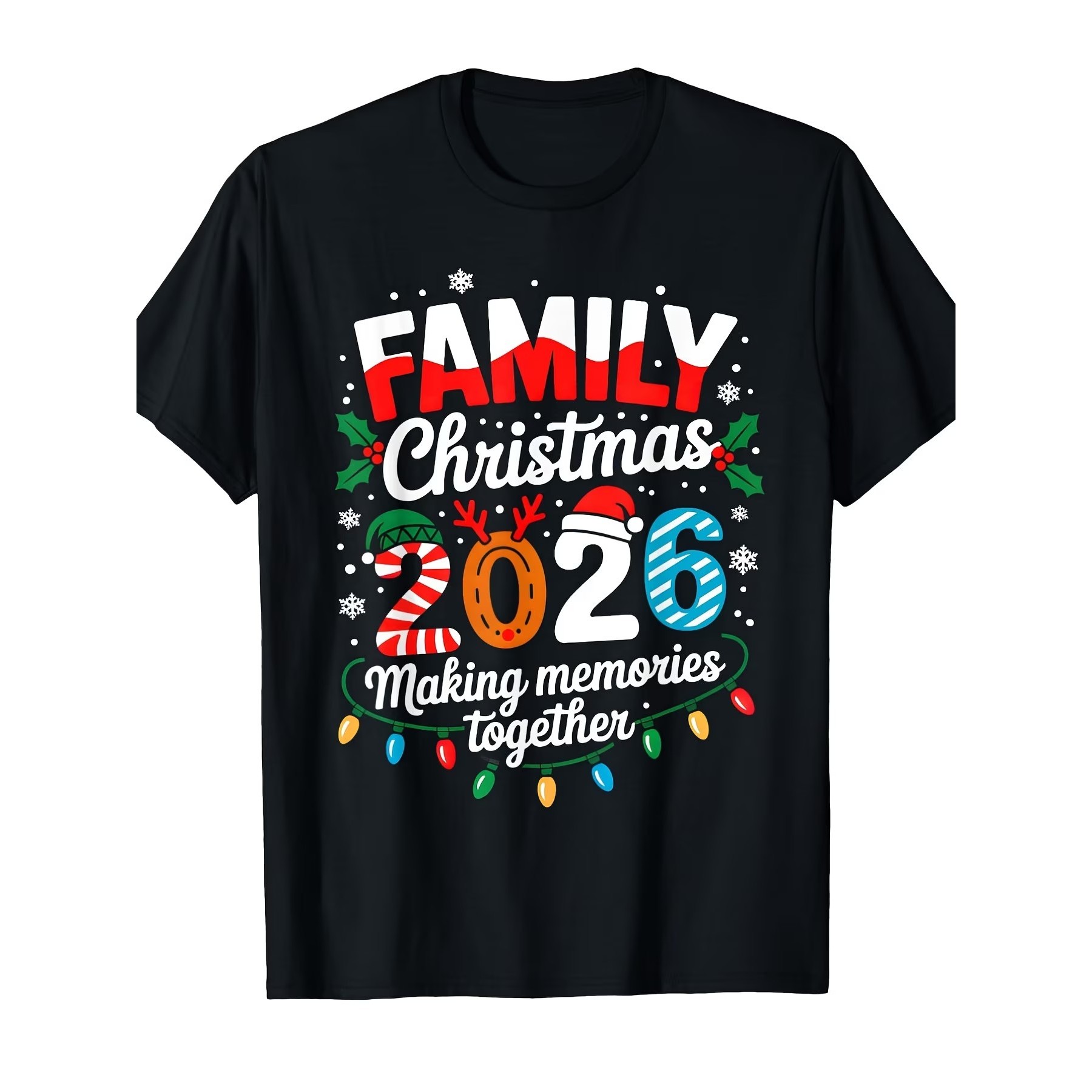 Festive Christmas Matching Tee - Mens Xmas Fashion 评论和价格