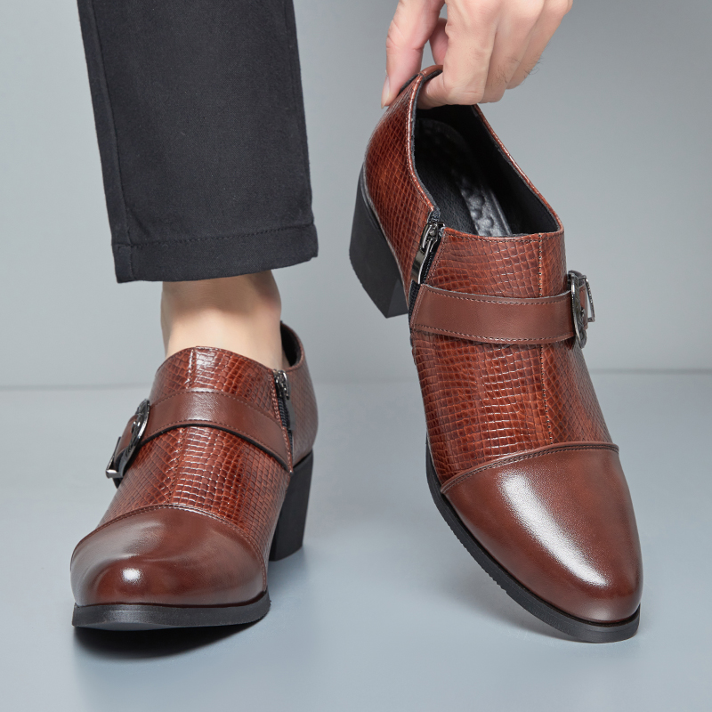 Vintage Style Men's High Heel  - Men'S Fashion Formal 评论和价格