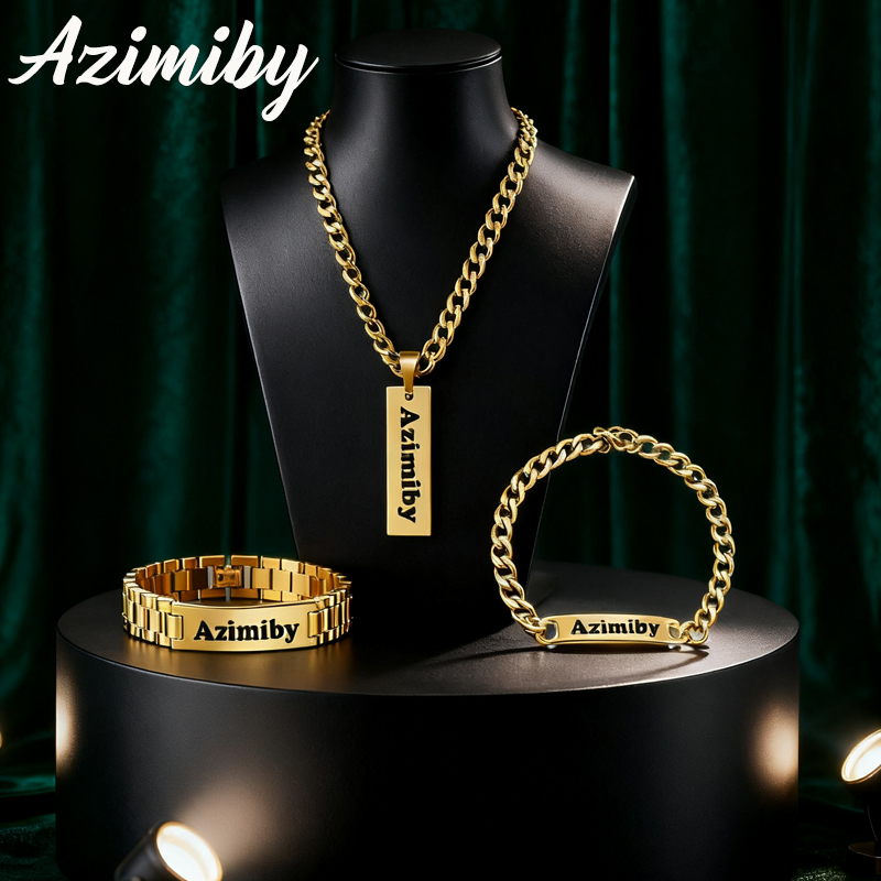 Azimiby Customizable Name Clas - Men'S Fashion Jewelry Bracelets 评论和价格