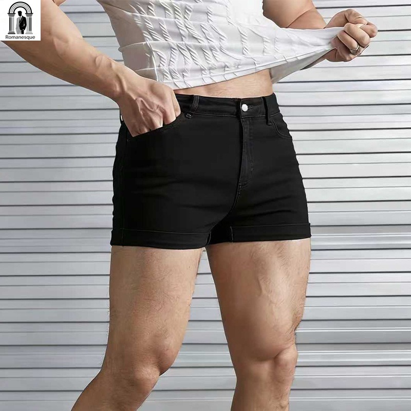 Men's Sexy Slim Fit White Deni - Men Fashion Jeans 评论和价格