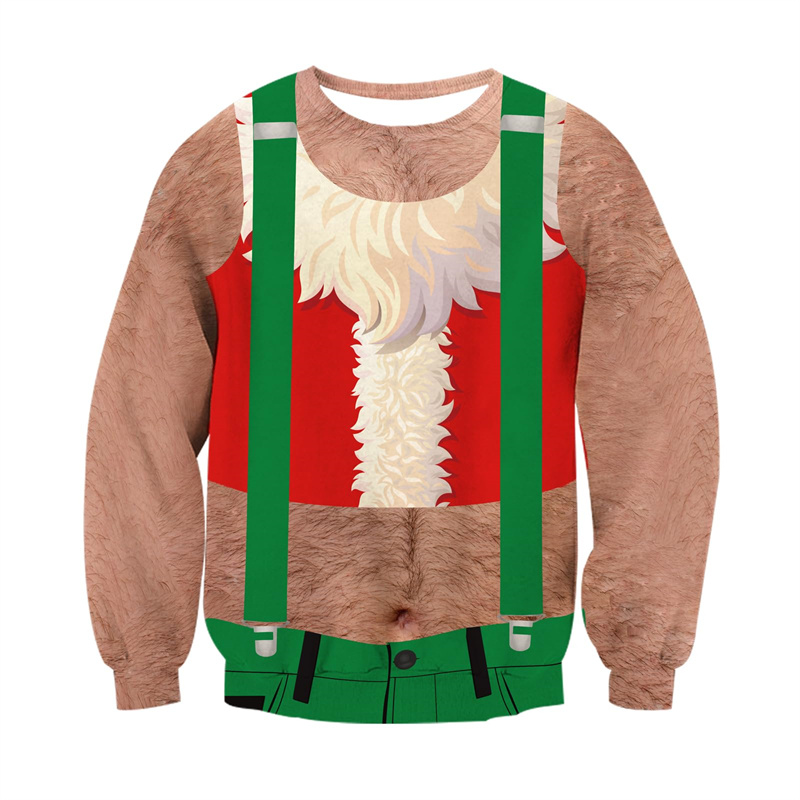 Fashion Ugly Christmas Sweater - Mens Xmas Fashion 评论和价格