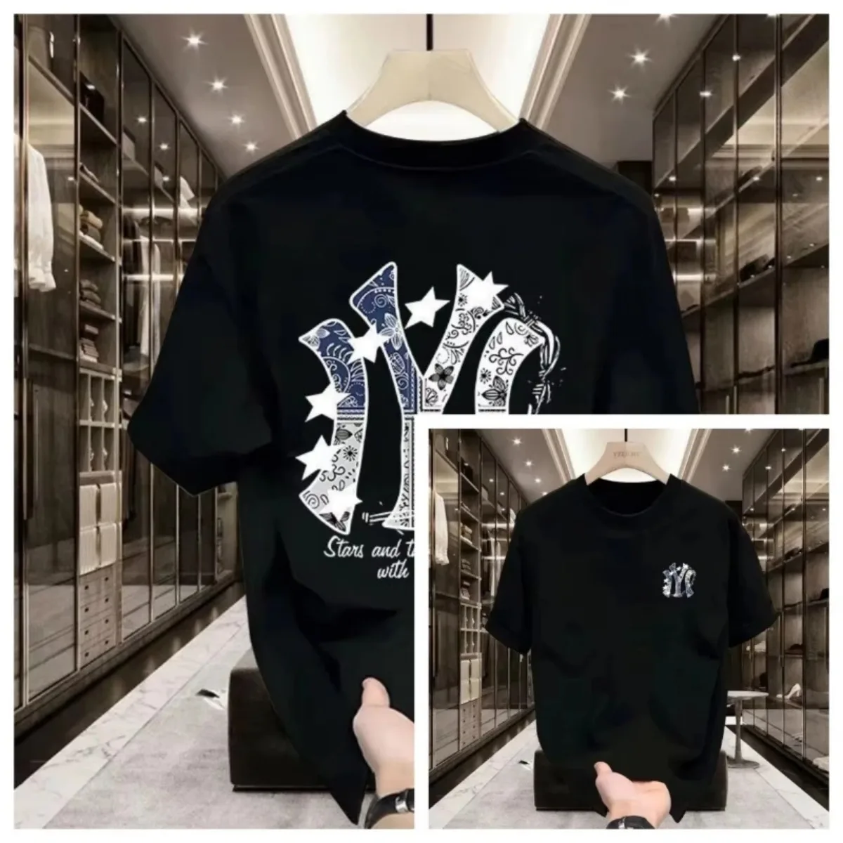 Camiseta Masculina Estampada D - Men'S Fashion Nova 评论和价格