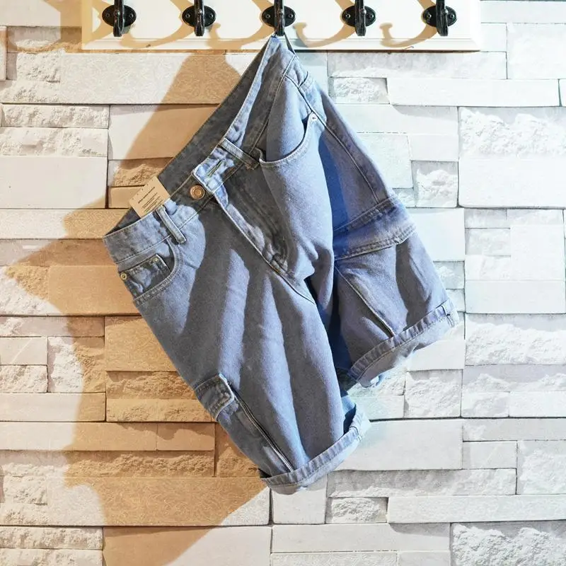 Loose Straight Short Jeans Pan - Men Fashion Jeans 评论和价格