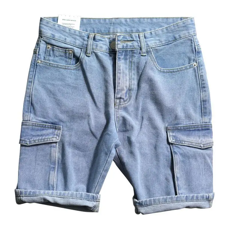 Loose Straight Short Jeans Pan - Men Fashion Jeans 评论和价格