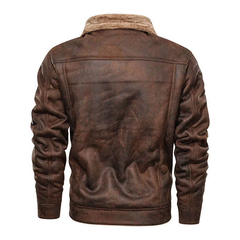 Winter Men Bomber Jacket Motor - Bomber Jacket Men 评论和价格