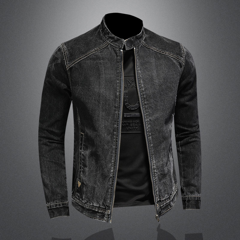 Men Vintage Stand Collar Pilot - Bomber Jacket Men 评论和价格