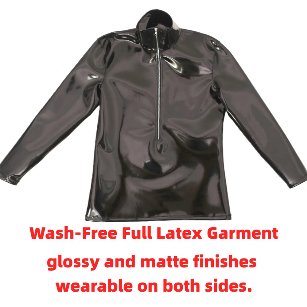 Sexy Men PVC Glossy Shiny Long - Men'S Fashion For Summer 2026 评论和价格