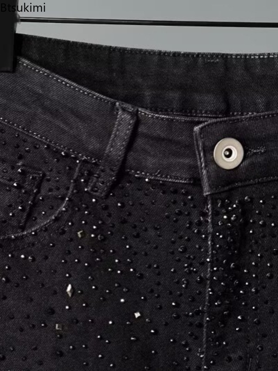 2026 New Men's Black Jeans Fas - Men'S Fashion Nova Jeans 评论和价格