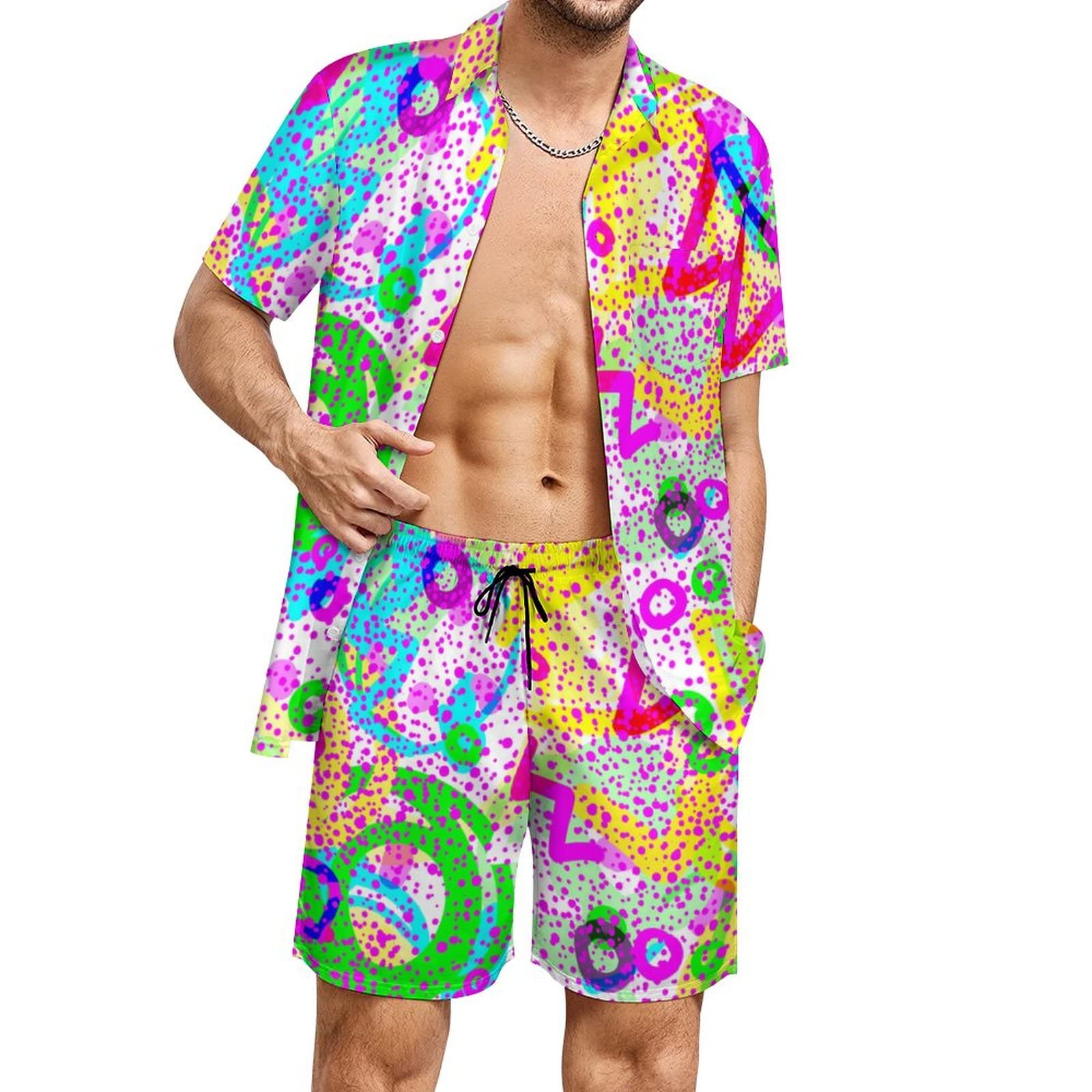 Summer Irregular Geometric 3D  - Men'S Fashion Formal 评论和价格