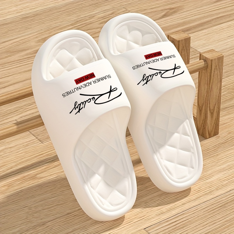 Couples Slippers Women Men Sof - Men'S Fashion Footwear 评论和价格