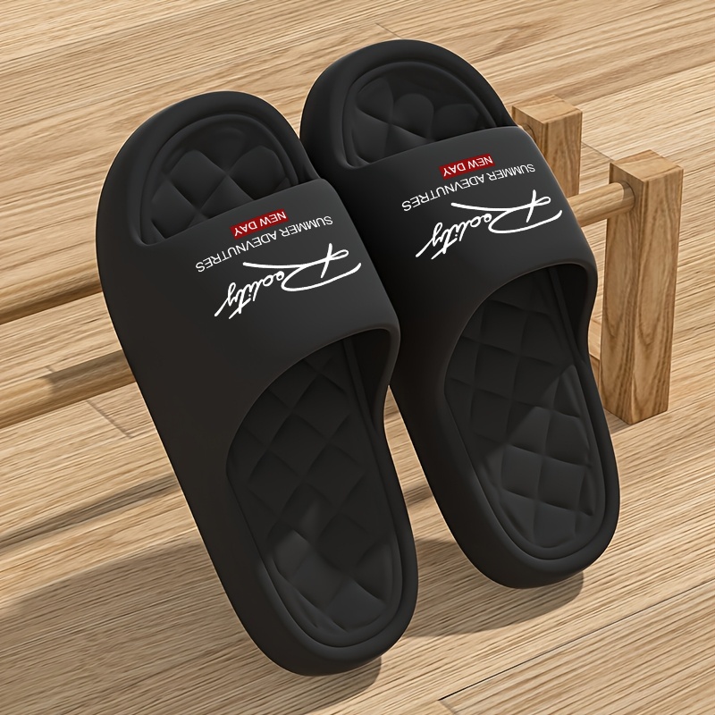 Couples Slippers Women Men Sof - Men'S Fashion Footwear 评论和价格