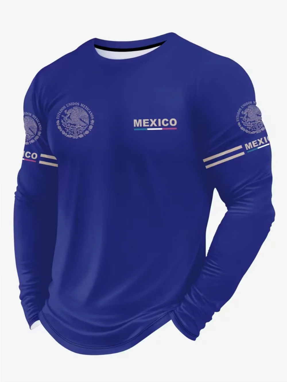 Men's Mexico Eagle Print T‑Shi - Men'S Fashion For Summer 2026 评论和价格
