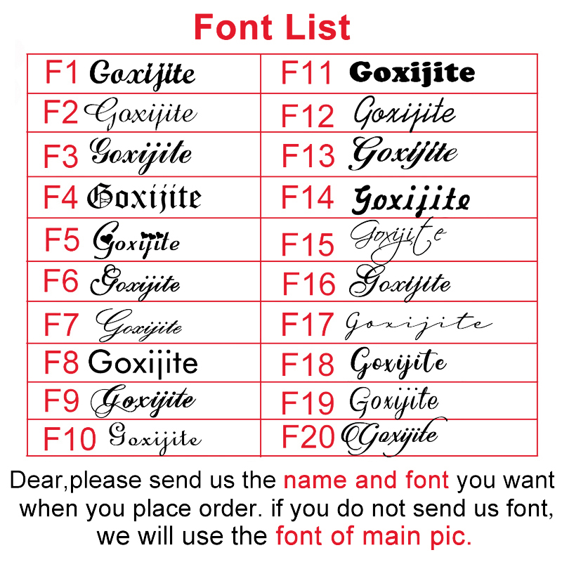 Goxijite Customize Name Neckla - Men'S Fashion Jewelry Bracelets 评论和价格