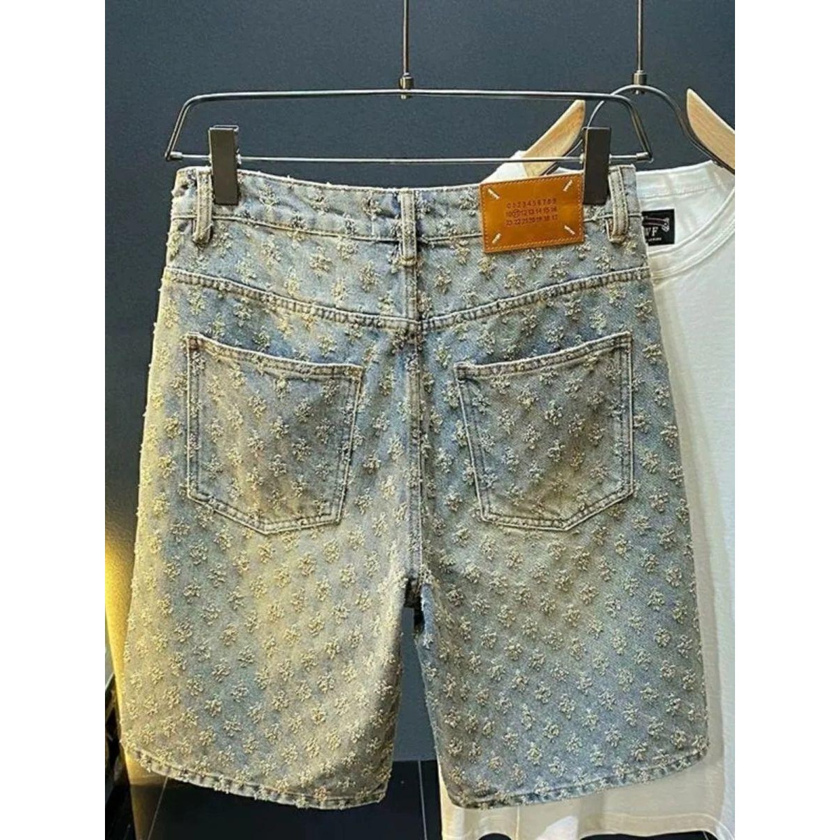 Summer High Street Denim Short - Men Fashion Jeans 评论和价格
