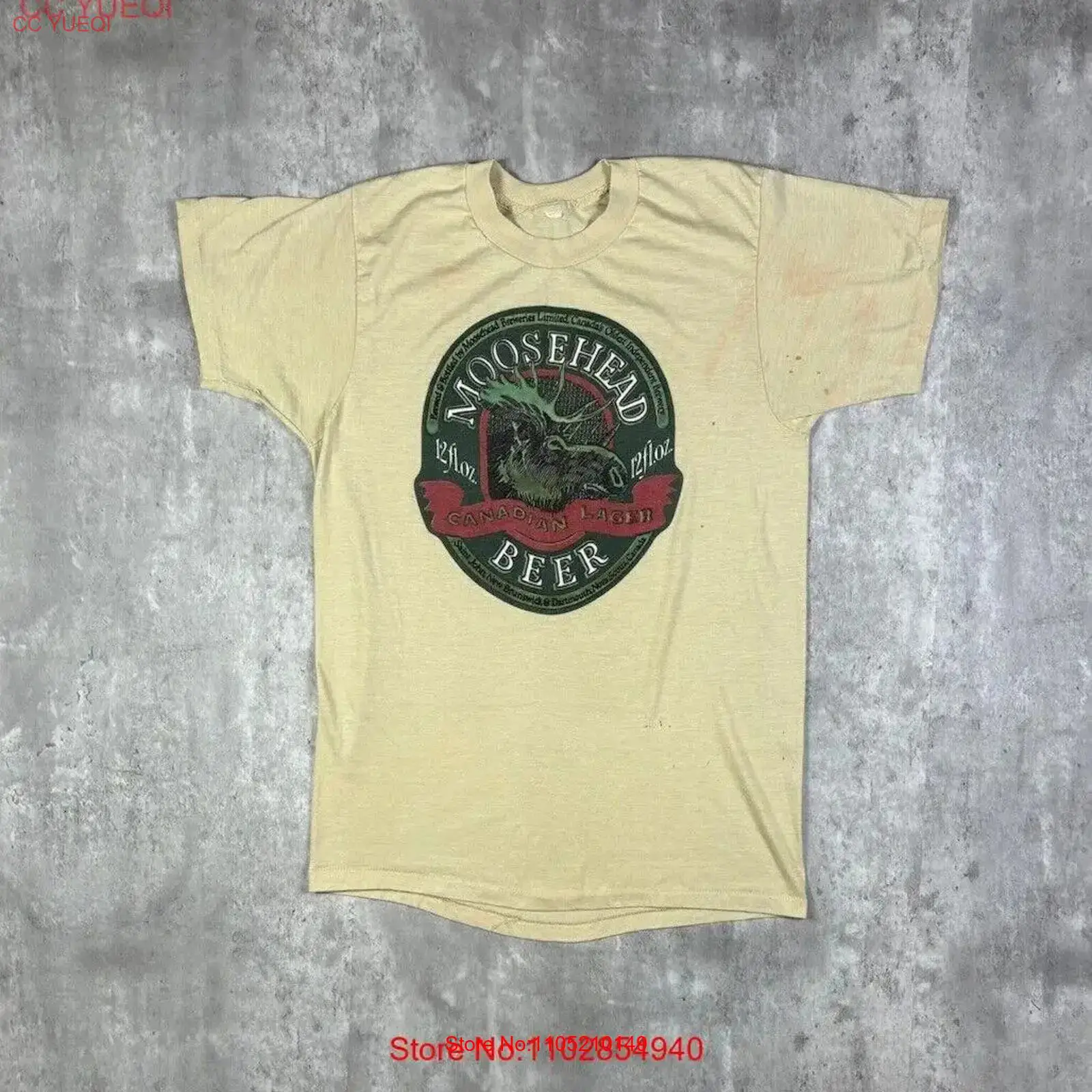Vintage 80s Moosehead Beer T S - Mens Fashion In The 80S 评论和价格