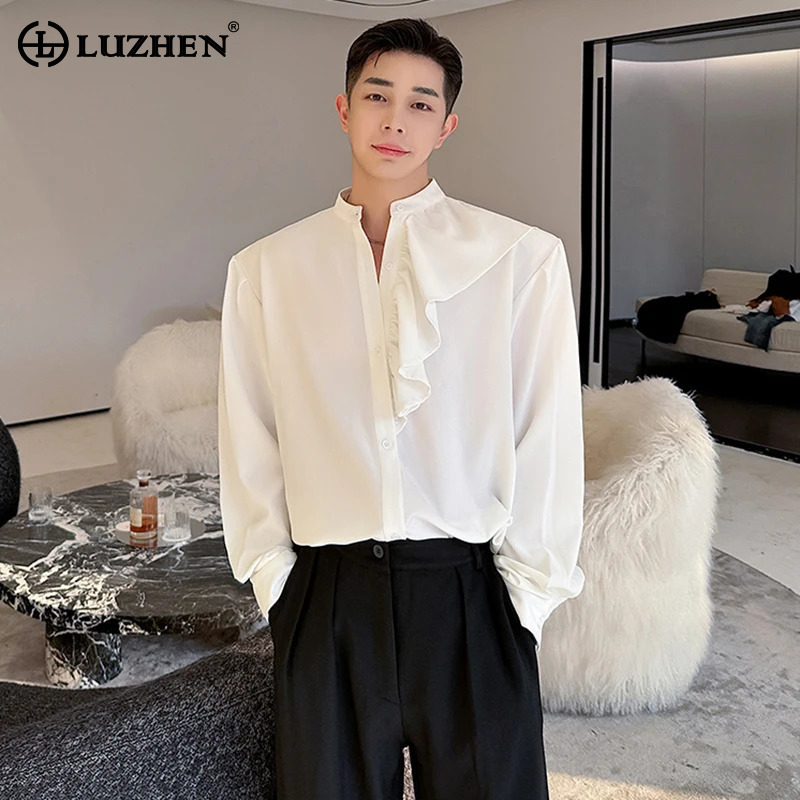 LUZHEN Design Long New Fashion - Men'S Fashion Reviews 评论和价格