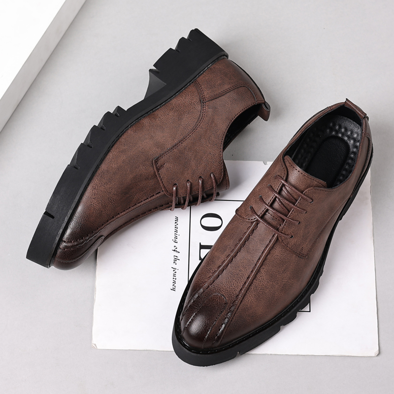 10cm height increasing cowhide - Men'S Fashion Formal 评论和价格