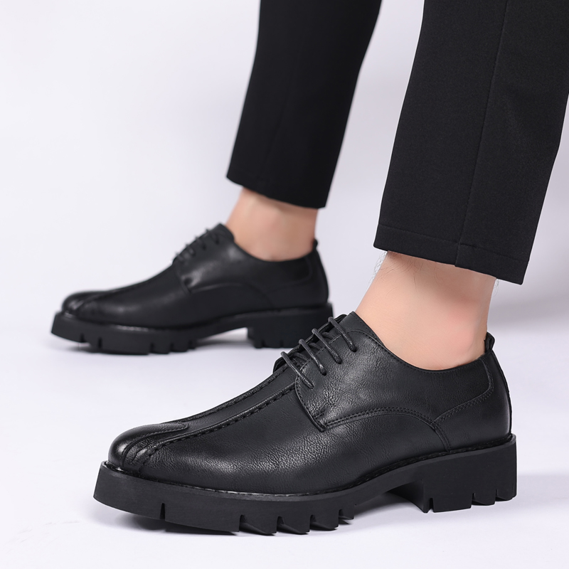10cm height increasing cowhide - Men'S Fashion Formal 评论和价格