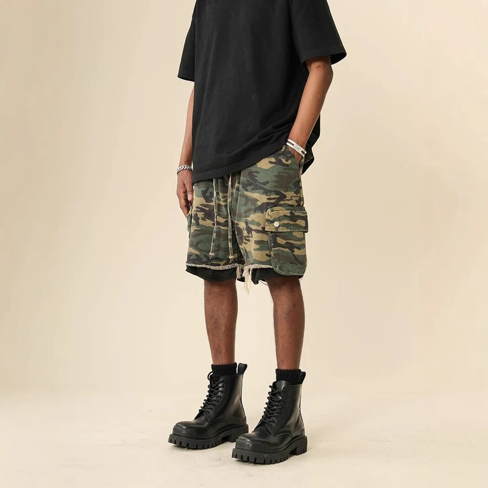 American Streetwear Raw-edge W - Men Fashion Jeans 评论和价格