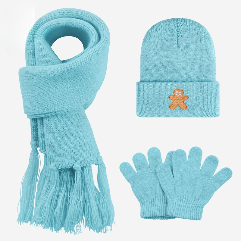 Soft Knitted 3Pcs Toddler Hat  - Mens Xmas Fashion 评论和价格