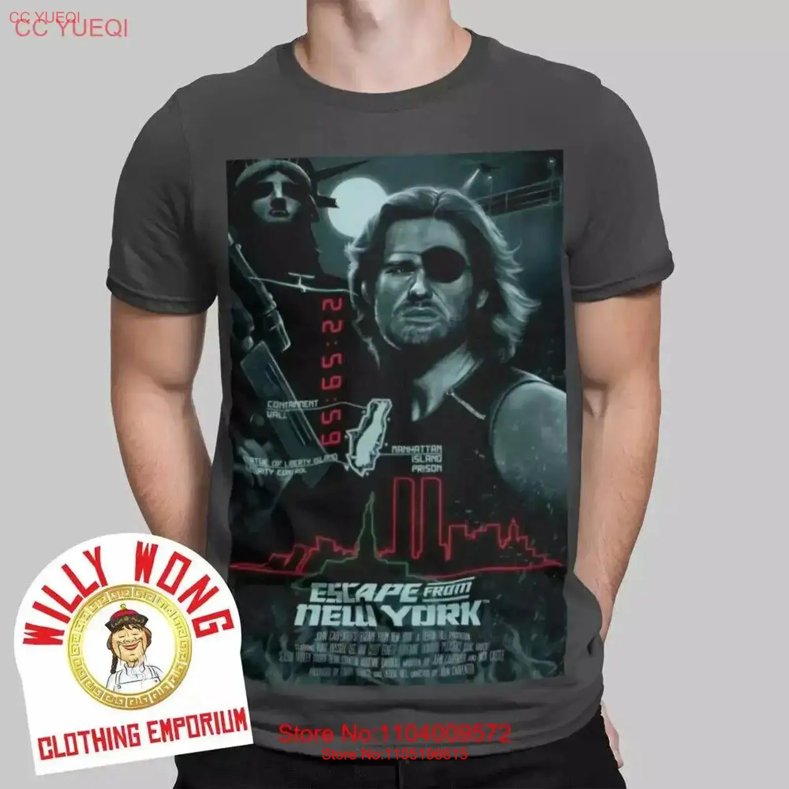 Escape From New York T Shirt R - Mens Fashion In The 80S 评论和价格