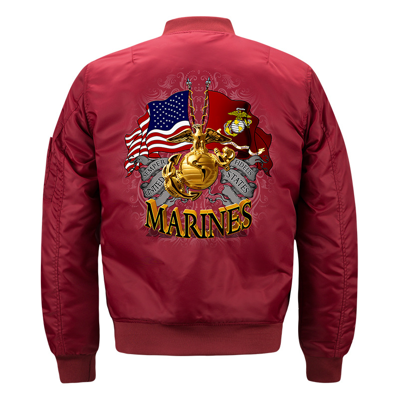 Men's New Military Jacket Mari - Bomber Jacket Men 评论和价格