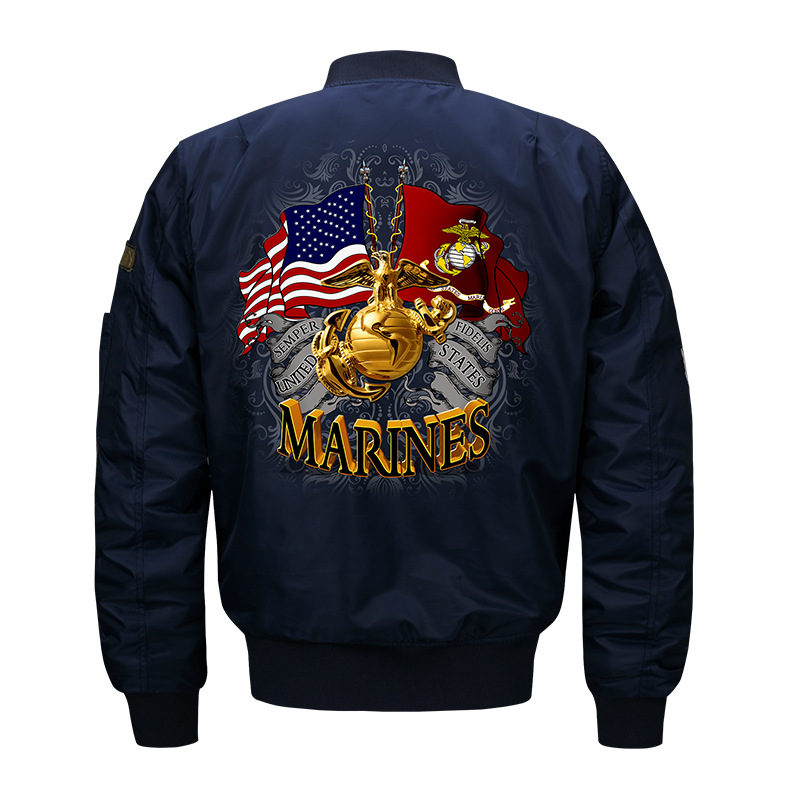 Men's New Military Jacket Mari - Bomber Jacket Men 评论和价格