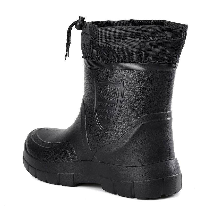 Versatile Men's Rain Boots Wat - Mens Fashion Winter 2025 评论和价格