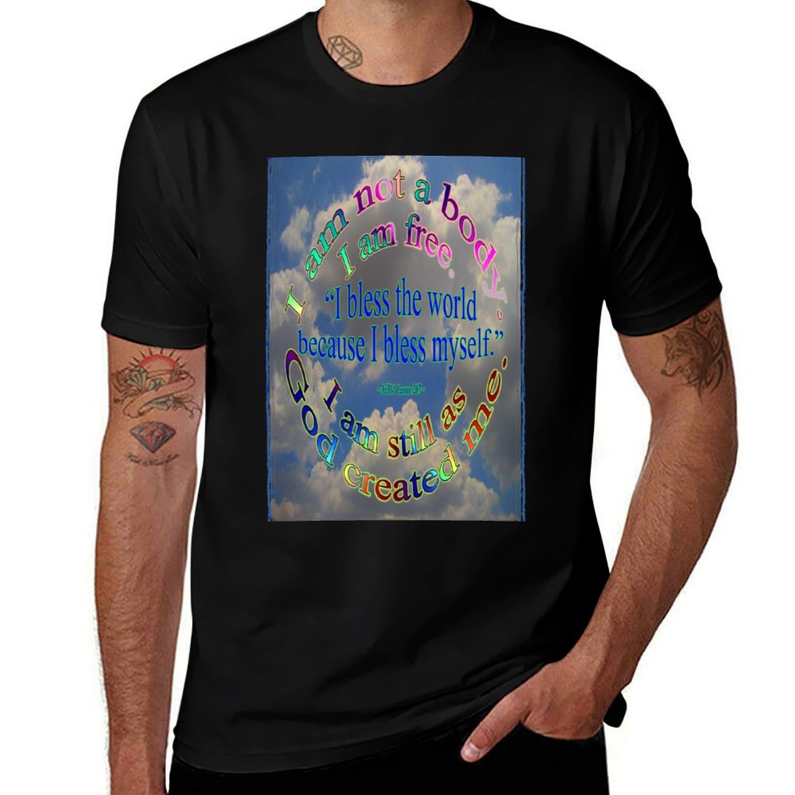 ACIM Review Lesson 207 T-Shirt - Men'S Fashion Reviews 评论和价格