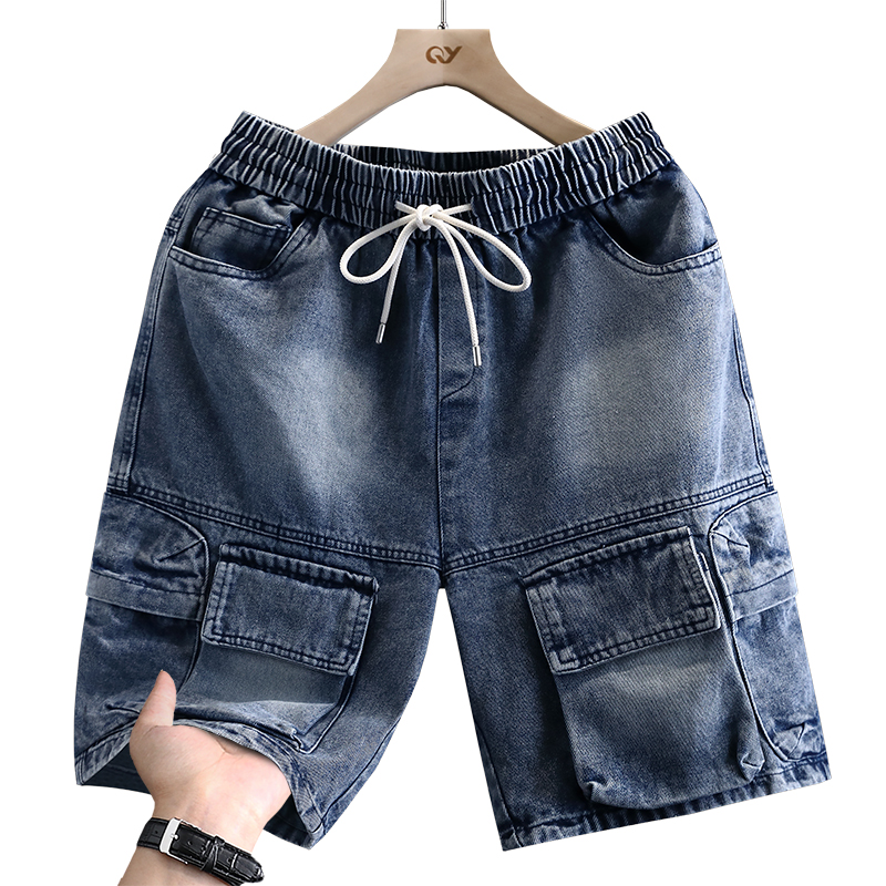 Men's Cargo Shorts New Summer  - Men Fashion Jeans 评论和价格