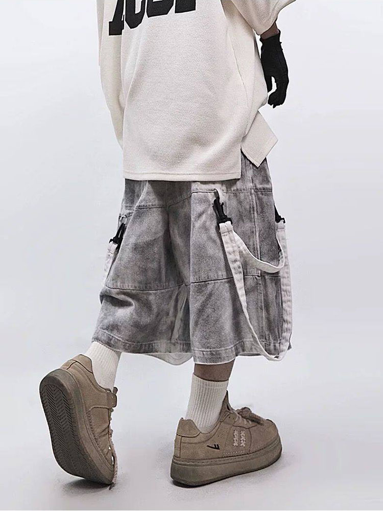 Retro Hip-hop Men's Ripped Jea - Men Fashion Jeans 评论和价格