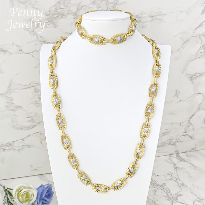 Trendy Luxury Hip Hop Necklace - Dubai Men'S Fashion 评论和价格