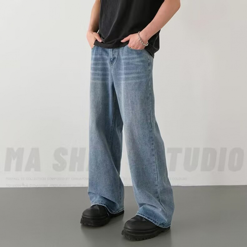Men's New Denim Pants Old Blue - Men'S Fashion Nova Jeans 评论和价格