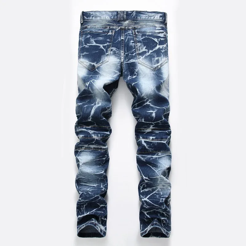 Zipper Pocket Retro Nostalgic  - Men'S Fashion Nova Jeans 评论和价格