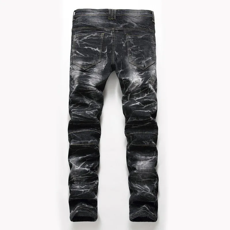 Zipper Pocket Retro Nostalgic  - Men'S Fashion Nova Jeans 评论和价格